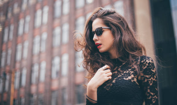 istock Fashionable woman 694196112