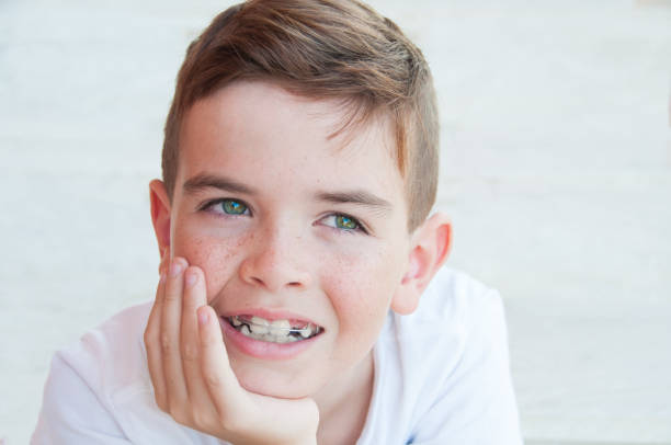 istock Portrait of a smiling 8year old boy 694213398
