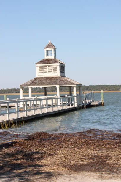 Kiawah Island, South Carolina pier dock.