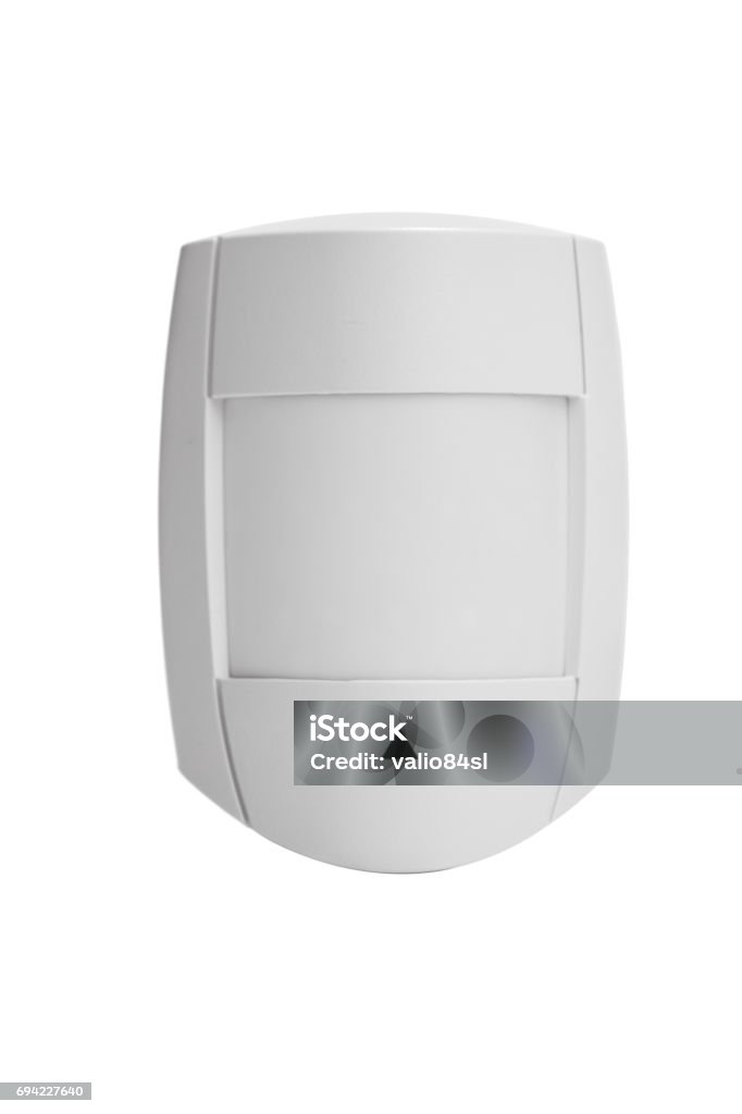 Alarm.com Image Sensor Home Alarm System Sensor Isolated On White Background Stock Photo ...