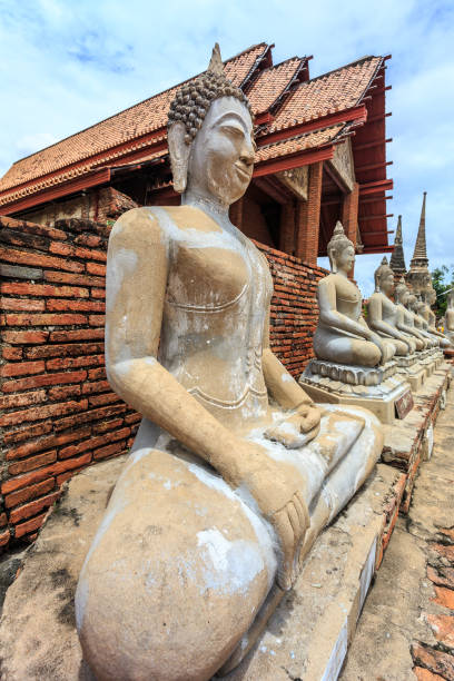 istock Buddha Status at Wat Yai Chaimongkol 694259852