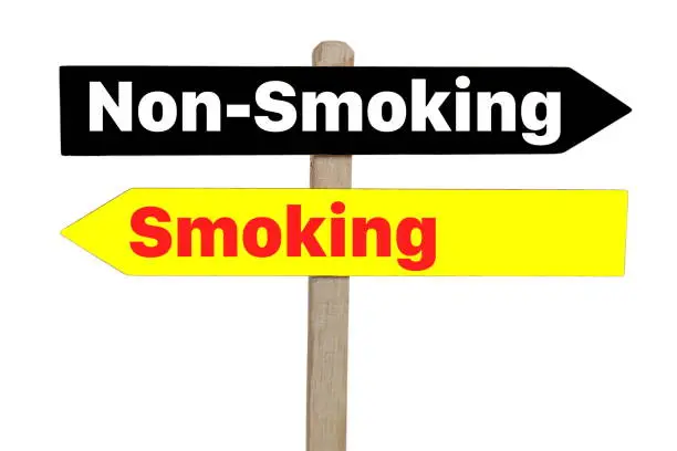 Sign / Smoking or non-smoking