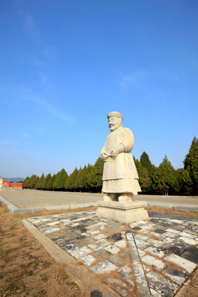 istock The ancient Chinese stone carving 694282810