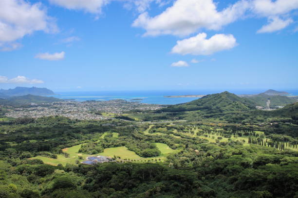 istock Landscape View from Nuuanu Pali Lookout 694286004
