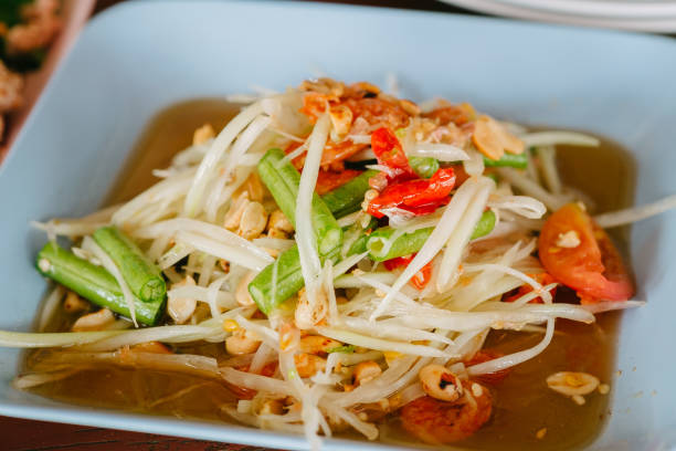 istock Thai Papaya Salad 694286428
