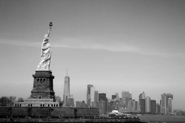 istock The statue of liberty 694288976