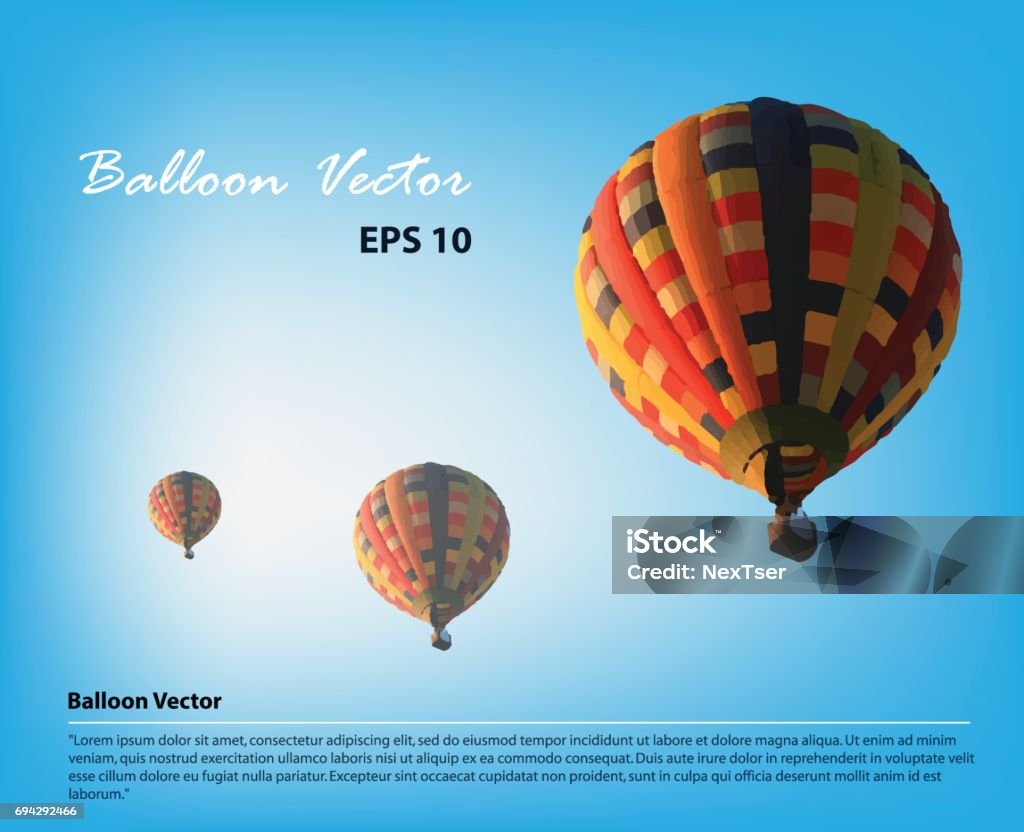 Balloon Vector Stock Illustration - Download Image Now - Art, Balloon ...