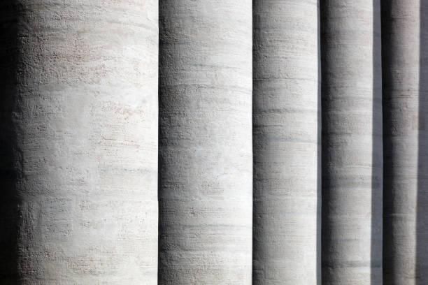 istock St. Peter's Basilica colonnades, columns in Vatican City. 694340098