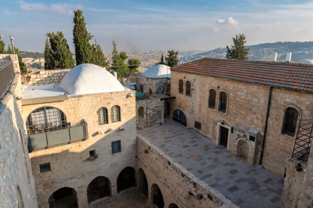 istock Courtyard in Old City of Jerusalem 694344166