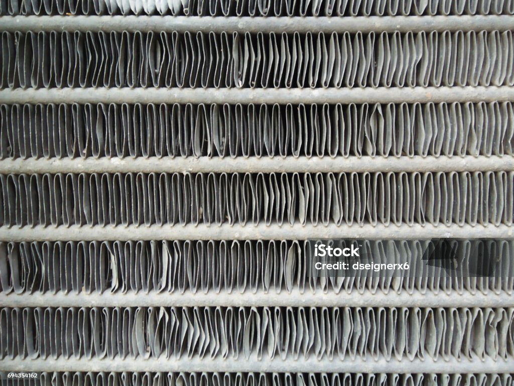 Car radiator honeycomb textured for background. Depth of field Car radiator honeycomb textured for background. Depth of field, thailand Tractor Stock Photo