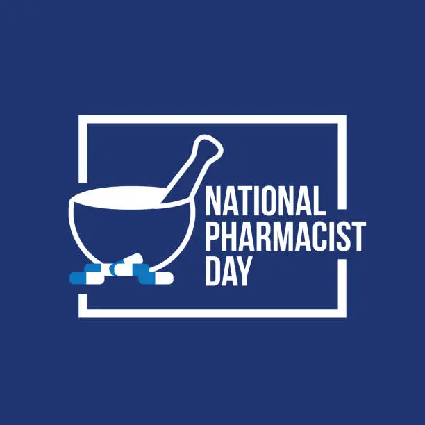 Vector illustration of National Pharmacist Day