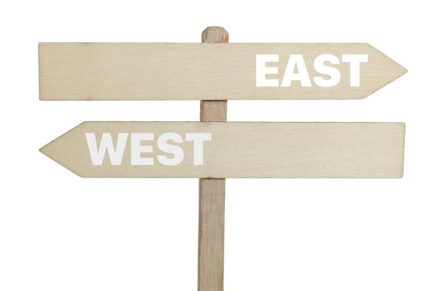 istock sign / West or East 694364858