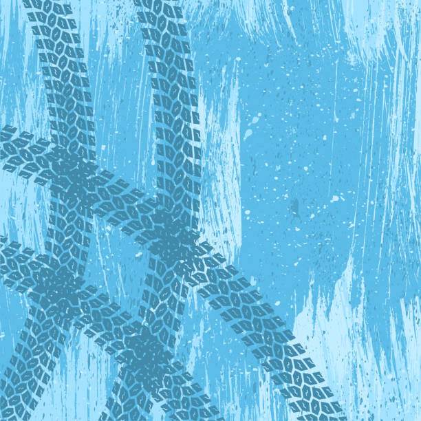 Blue. Track Vector 50+ Blue Tire Track Background Stock Illustrations, Royalty-Free Vector ...