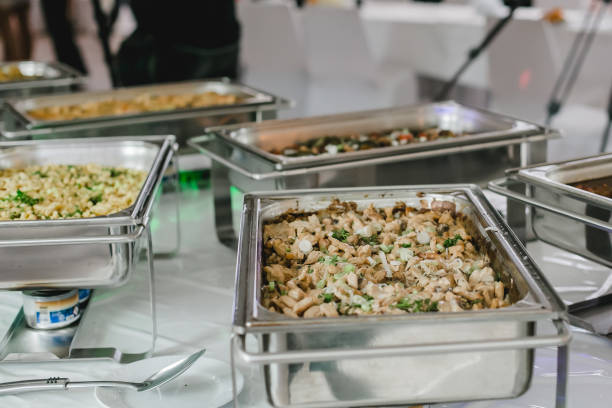 istock catering food for wedding 694398860