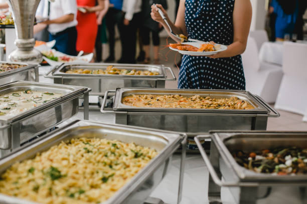 istock catering food for wedding 694402148