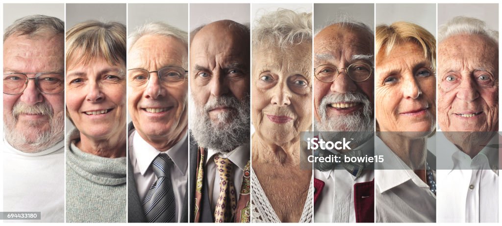 Les personnes âgées - Photo de Troisième âge libre de droits
