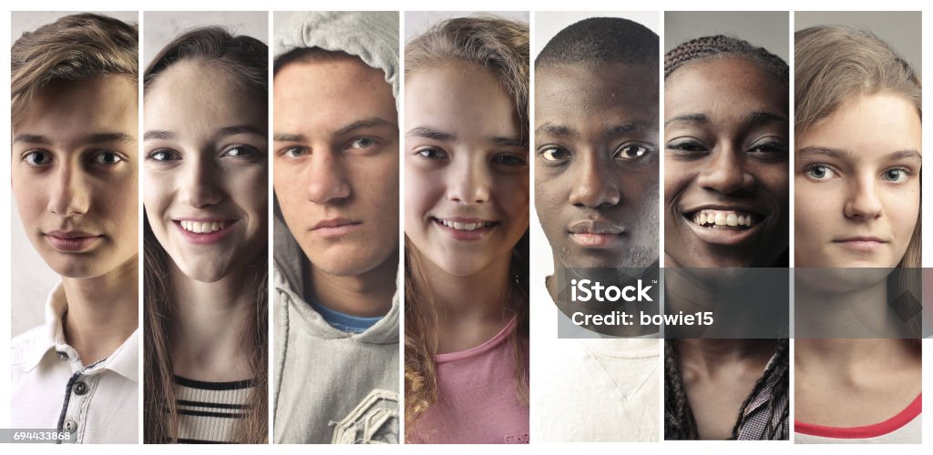 Grupo de adolescentes - Foto de stock de Adolescente libre de derechos
