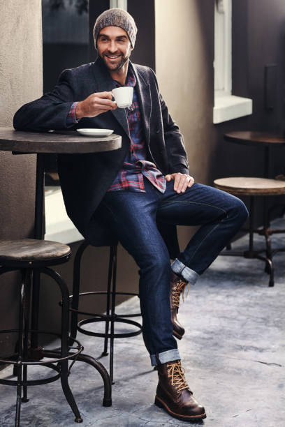 Enjoying a cup of happy