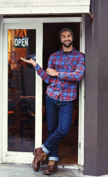 istock We are now open for business 694450112