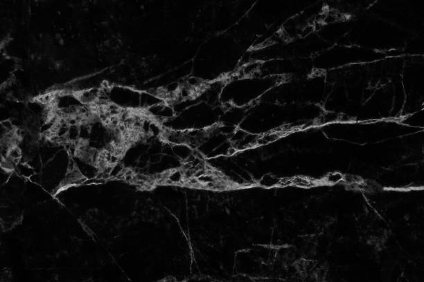 istock Black marble natural pattern for background, abstract natural marble black and white 694450498