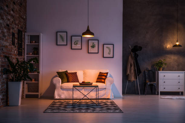 istock Room with wooden floor 694457270