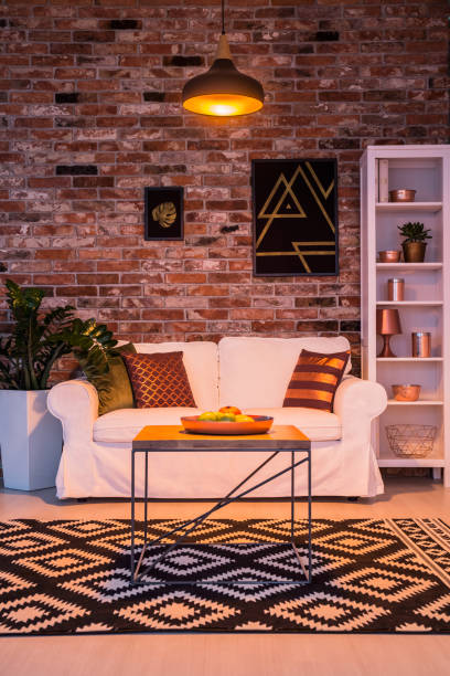 istock Pretty cozy living room 694457272