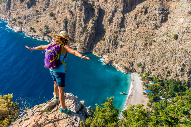istock Butterfly valley from Oludeniz. Fethiye / Turkey. 694469664
