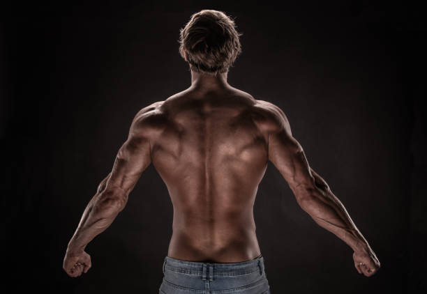 istock Strong Athletic Man Fitness Model 694469956