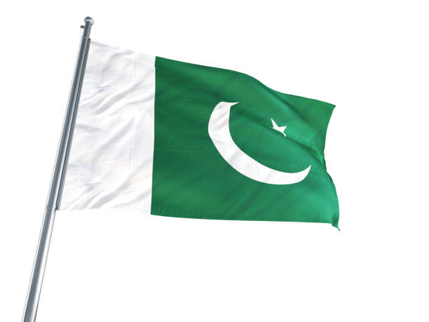istock Pakistan flag waving 694474394