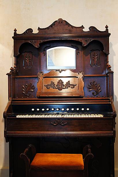 istock Piano in the cafe 694482306