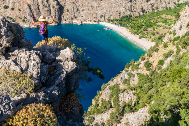 istock Butterfly valley from Oludeniz. Fethiye / Turkey. 694488572