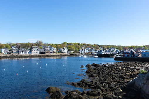 New England Seacoast, Atlantic Ocean in Rockport, MA