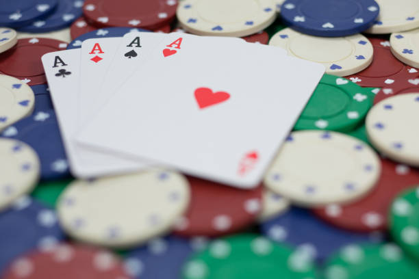 istock Gambling and casino background 694489354