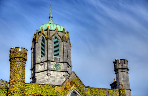 NIU Galway GALWAY, IRELAND - JUNE 2, 2017The National University of Ireland in Galway. galway university stock pictures, royalty-free photos & images