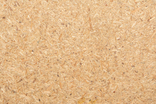 texture de surface de panneaux d’aggloméré - particleboard photos et images de collection