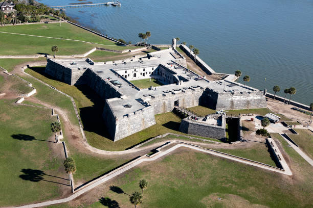 istock Aerial of Castillo De San Marcos St Augustine Florida 694507492