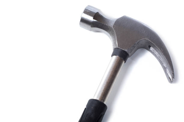 istock Close-up of steel claw-hammer 694507848