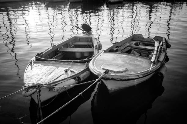 istock Landscape with boats and sea 694521224