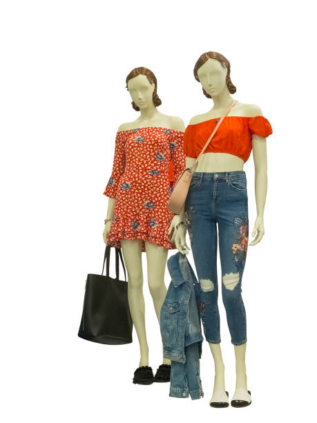 istock Two full-length female mannequins. 694532746