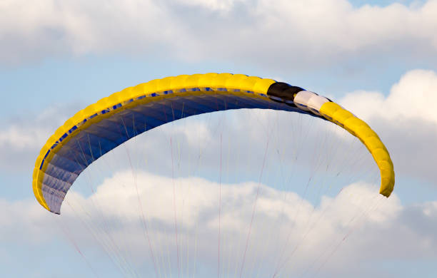 istock extreme sport parachute in the sky 694548772