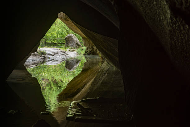 Caglieron caves (Grotte del Caglieron)-Fregona-(Treviso)-This is a series of cavities created partly by activities of natural erosion and partly by human action.