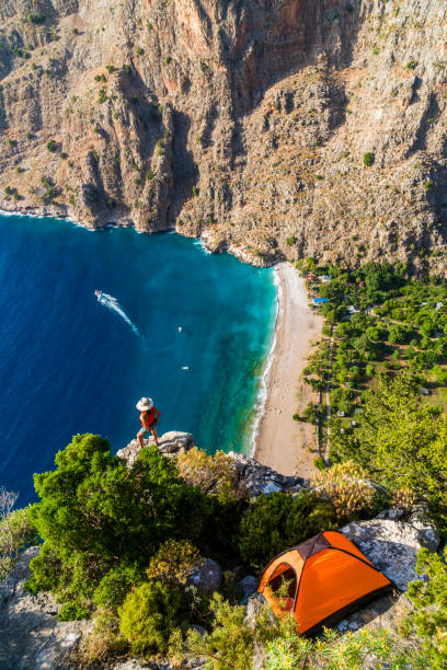 Butterfly valley, Oludeniz, Fethiye, Turkey middle - east