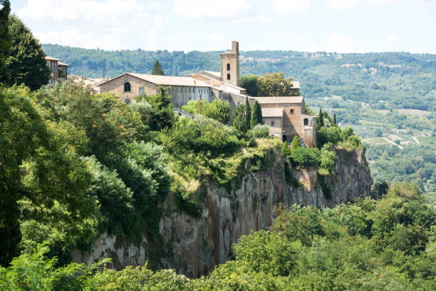 istock Rural landscape as seen from Orvieto 694581218