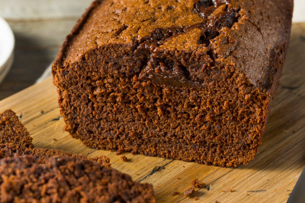 istock Sweet Homemade Chocolate Loaf Cake 694581874