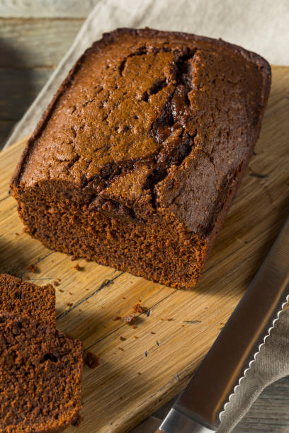 istock Sweet Homemade Chocolate Loaf Cake 694582814