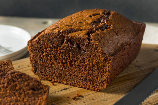 istock Sweet Homemade Chocolate Loaf Cake 694587792