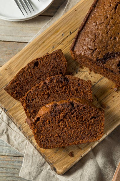 istock Sweet Homemade Chocolate Loaf Cake 694588306