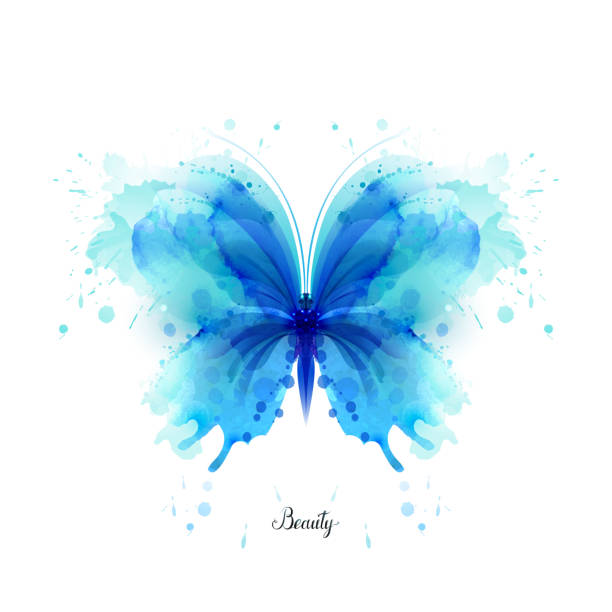 Watercolor Butterfly Vector Art Icons And Graphics For Free Download