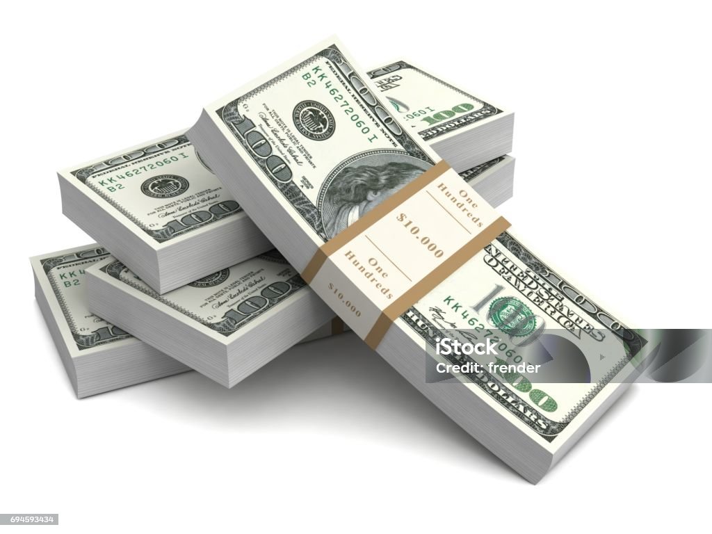 Geld Wechsel 3D-Illustration - Lizenzfrei Währung Stock-Foto