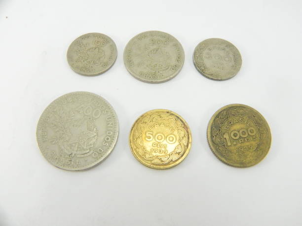 istock brazilian old coins 694607710